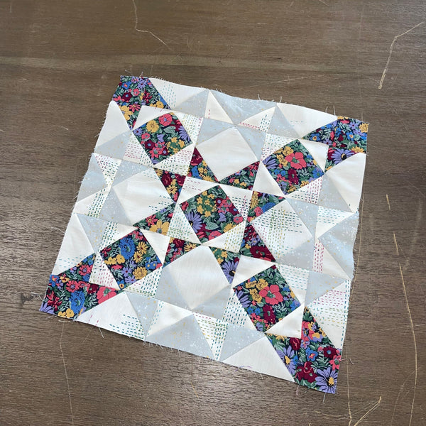 Square in a Square Stars - Long Time Gone Jen Kingwell Quilt Along