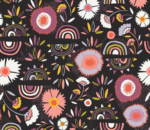 Art Gallery Fabrics Kushukuru by Jessica Swift - Divine Pacha - Rayon R-23700-1 - Sewjersey.com