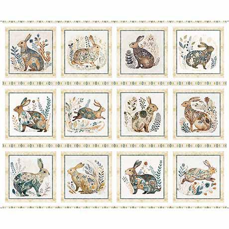 Cotton Tails RABBIT PICTURE PATCHES Style