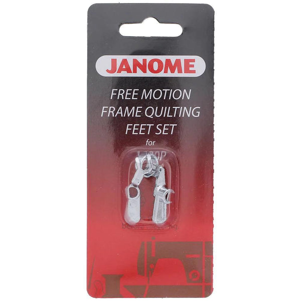 Free Motion Frame Quilting Feet Set, Janome #767434005