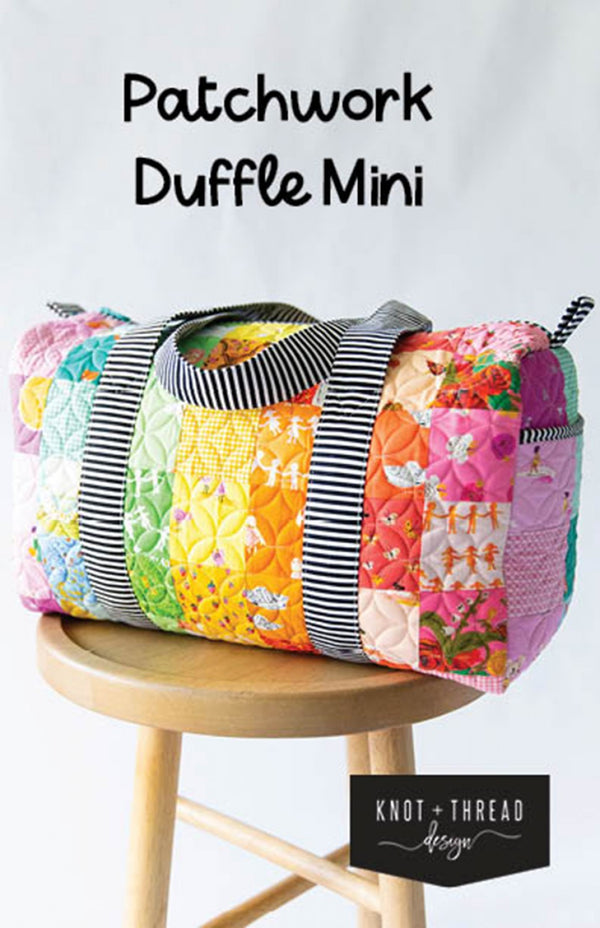Patchwork Mini Duffle Bag Class at East Hanover Sew Jersey