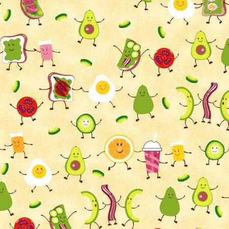 Freckle and Lollie Fabrics - Morning Snacks