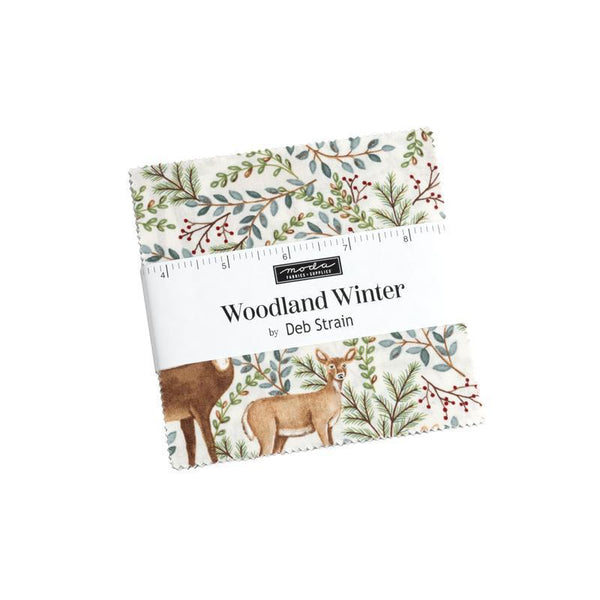 Woodland Winter Charm Pack by Deb Strain for Moda 56090PP