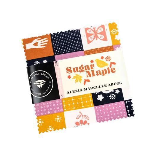 Moda Charm Pack Sugar and Maple Ruby Star