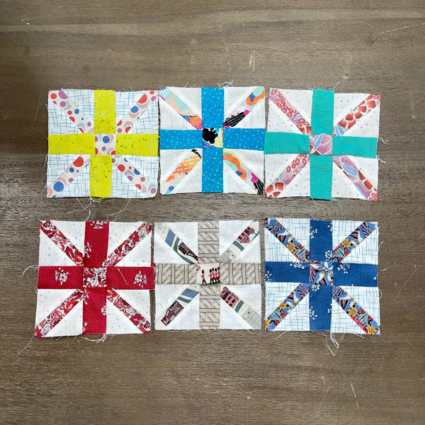 Jen Kingwell Long Time Gone Sew Along - Crosses of UK Blocks