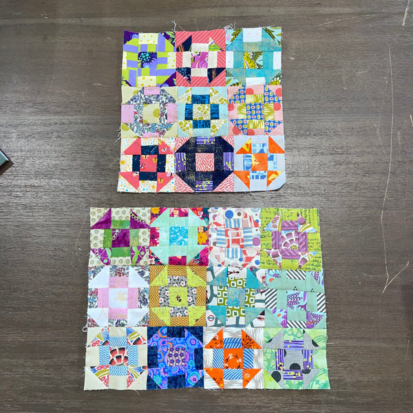 Long Time Gone Quilt: Churn Dash Block