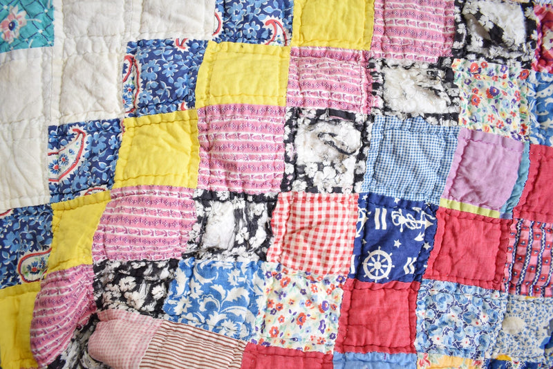 quilt type chart hand quilted antique vintage modern machine stitched care guide