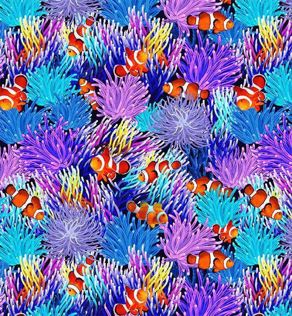TT-Sea CD3129 Multi - Coral Reef Fish - Sewjersey.com