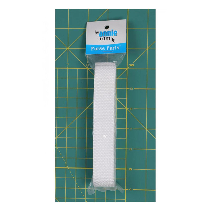 ByAnnie Strapping - White 1" x 3 yards - Sewjersey.com