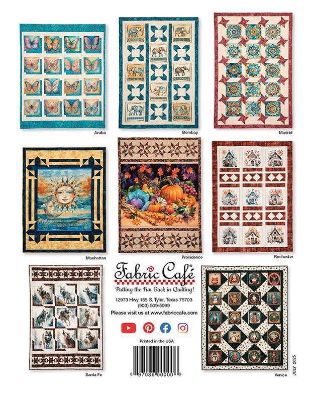 Panel Perfect 3 Yard Quilts Book 032543 - Sewjersey.com