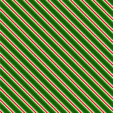 Oasis Noel Diagonal Stripes Cotton in Green - OA595342