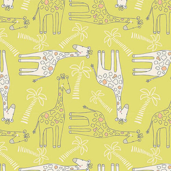 Studio e Safari Sunrise by Diane Eichler- Giraffe Lime - 5854 12