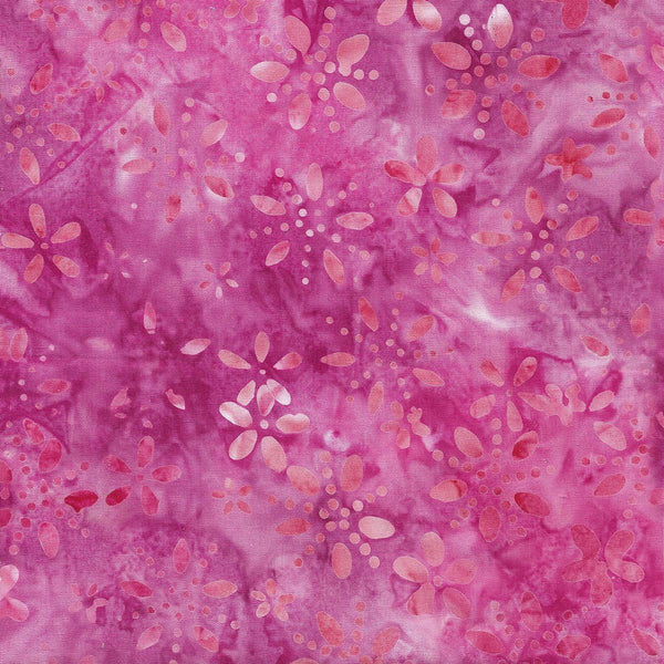 Island Batik Sea Cookie Dots - Pink