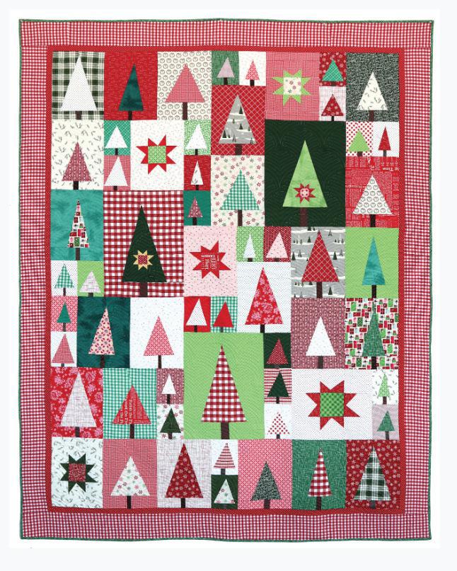 Pine Hallow Patchwork Forest Quilt Pattern