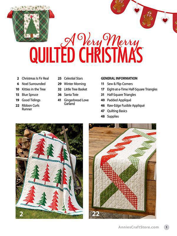 A Very Merry Quilted Christmas AS 141536 Annies