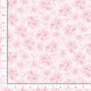 Timeless Treasures Fabric Tiny Dancer TONAL ROSE BOUQUETS FLEUR-CD4332  PINK