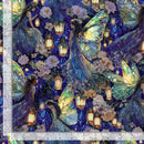 Timeless Treasures Lumiere Lantern Fairy Floral FLEUR-CD4351 MULTI