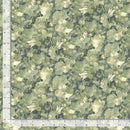 Timeless Treasures Lumiere Packed Leaves Green FLEUR-CD4358 GREEN