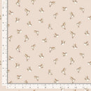 Dear Stella Fabrics ABCS of LOVE JUST WING IT STELLA-DNS3668  PRALINE