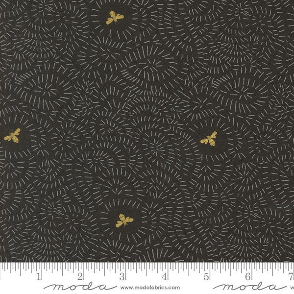Moda Bee Garden Metallic Black 48415 21M