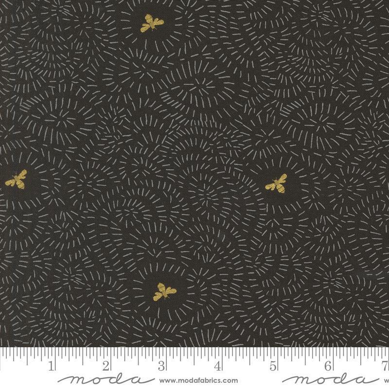 Moda Bee Garden Metallic Black 48415 21M
