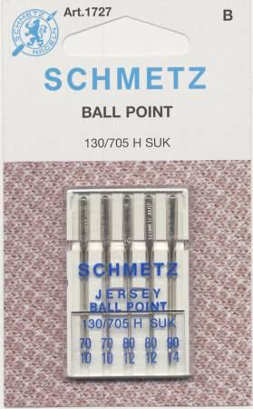 Schmetz Ball Point needles assorted sizes