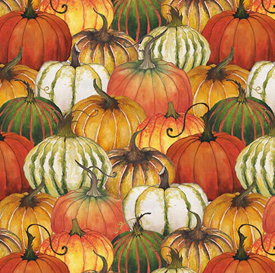 Blank Quilting Fall Delight by Elizabeth Medley - Pumpkin Collage 1527 33 - Sewjersey.com