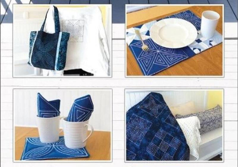 Janome Kimberly Einmo's Sashiko-Inspired Design Kit