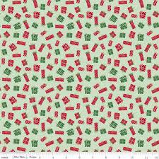 Riley Blake Christmas Adventure by Beverly McCullough in Sweet Mint - SC10734-SWEETMINT