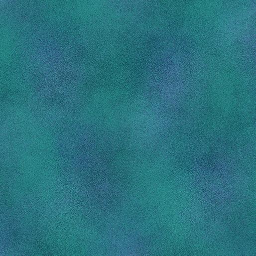 Benartex Shadow Blush - Turquoise 02045 53 - Sewjersey.com