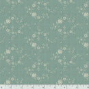 Marcus Fabrics Blue Palisades Roses R222072D AQUA