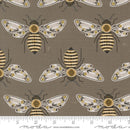 Moda Bee Garden Metallic Slate 48411 20M - Sewjersey.com