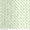 Riley Blake Designs Indigo Garden Diagonal Daisy Cream C11273-CREAM 100% Cotton Fabric 43/44" wide Clearance Fabric - Sewjersey.com