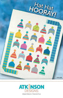 Hat Hat Hooray Quilt Quilting Pattern From Atkinson Designs - Sewjersey.com