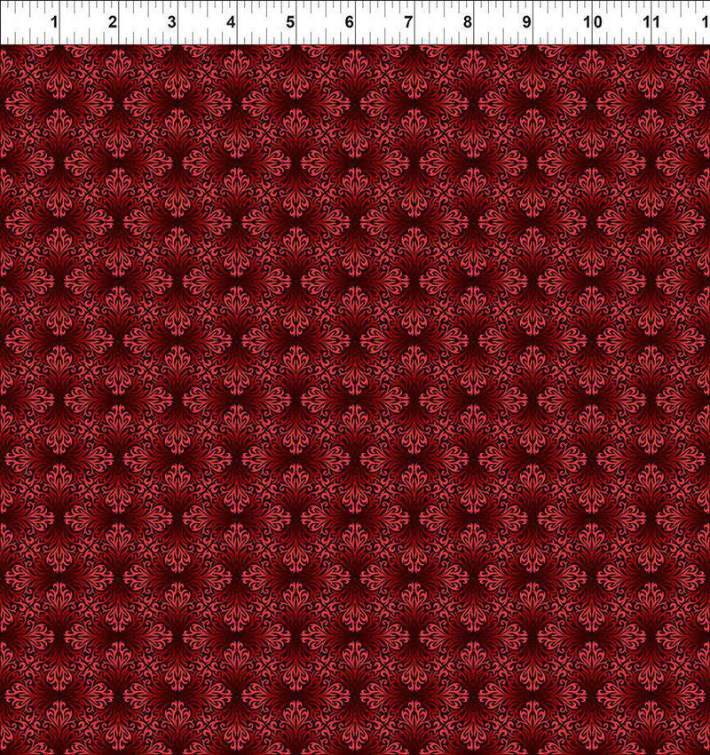 Nature's Winter - 7NW-1 Winter Tonal - Red Jason Yenter 2023 Christmas Fabric