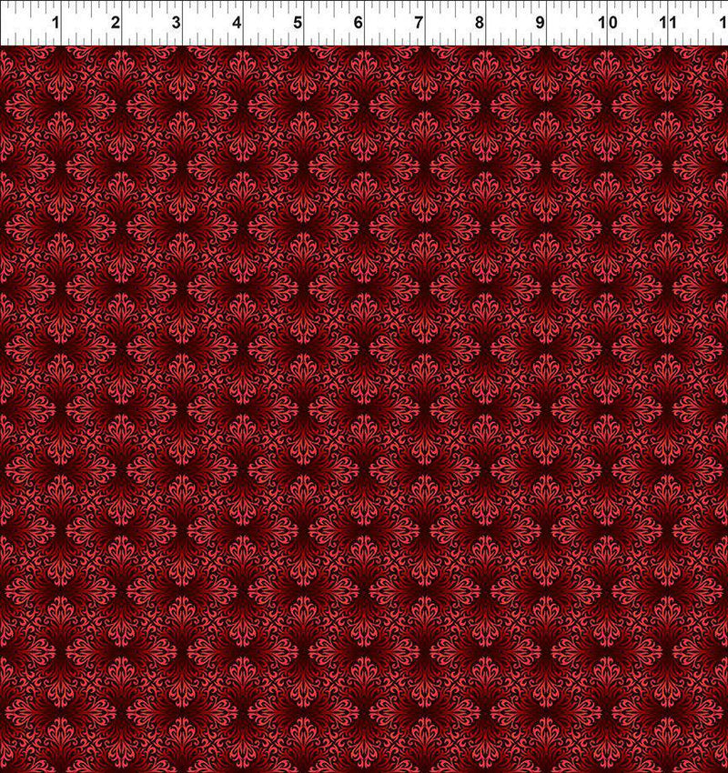 Nature's Winter - 7NW-1 Winter Tonal - Red Jason Yenter 2023 Christmas Fabric