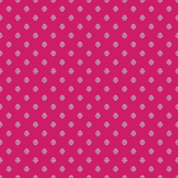 Riley Blake Designs Eden by Gabrielle Neil - Hexagons Magenta - C12925 MAGENTA