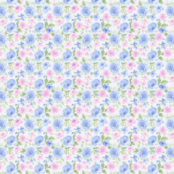 PACKED ANTIQUE ROSE ROSE-CD2255  BLUE