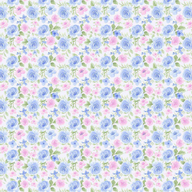 PACKED ANTIQUE ROSE ROSE-CD2255  BLUE