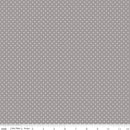 Riley Blake Designs Swiss Dot Gray - C670-40 GRAY - Sewjersey.com