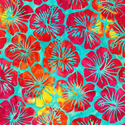 Robert Kaufman Artisan Batiks Totally Tropical - AMD-17802-263 RAINBOW