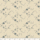Marcus Fabrics Blue Palisades Roses R222072D CREAM