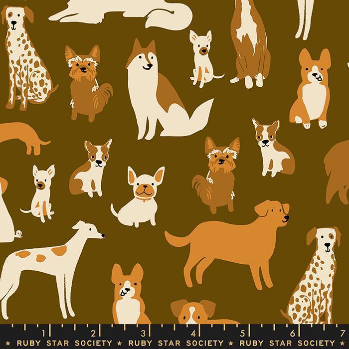 Dog Park Cocoa RS2094 15 Ruby Star