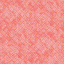 Benartex Soul Shine and Daydreams by Kelly Rae Roberts - Crosshatch Coral 10352 34 - Sewjersey.com