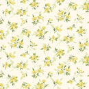 Marcus Fabrics Buttercup & Blues Tossed Florals R022035D YELLOW