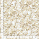 Timeless Treasures Lumiere Packed Leaves Ecru FLEUR-CD4358 ECRU