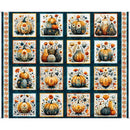 QT Fabrics Harvest Hollow DECORATIVE PUMPKIN PICTURE PATCHES 31984-Q