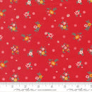 Moda Julia by Crystal Manning - Bon Bons Small Floral Dots Cherry - 11926 17