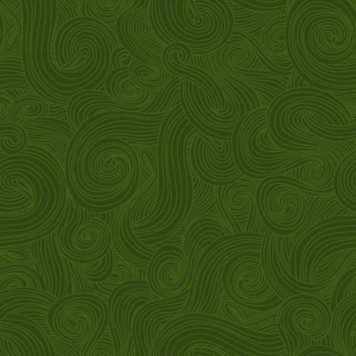 Studio e Just Color! - Swirls Emerald - 1351 EMERALD