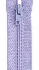 Coats and Clark All Purpose Polyester 16" Lilac Zipper F72/16/91 - Sewjersey.com